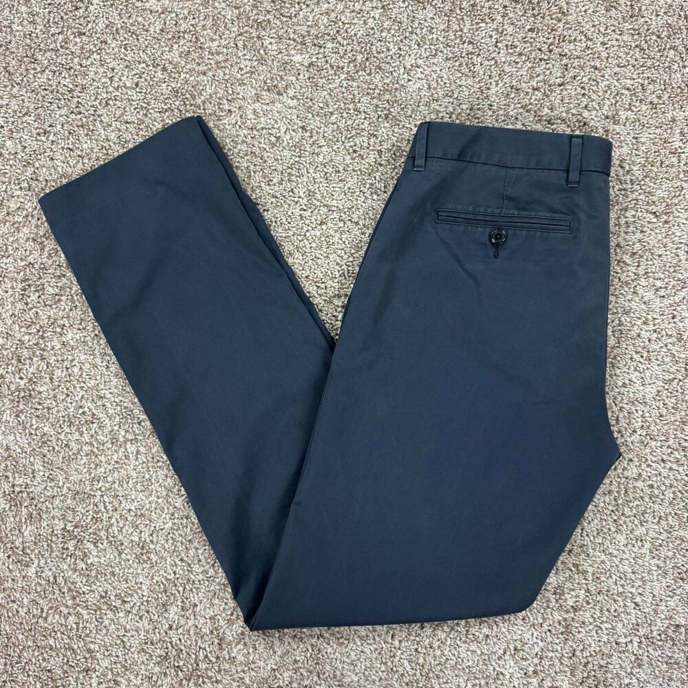 Bonobos Weekday Warrior Dress Pants Mens 33x32 Slim Fit Black Stretch Tuesday